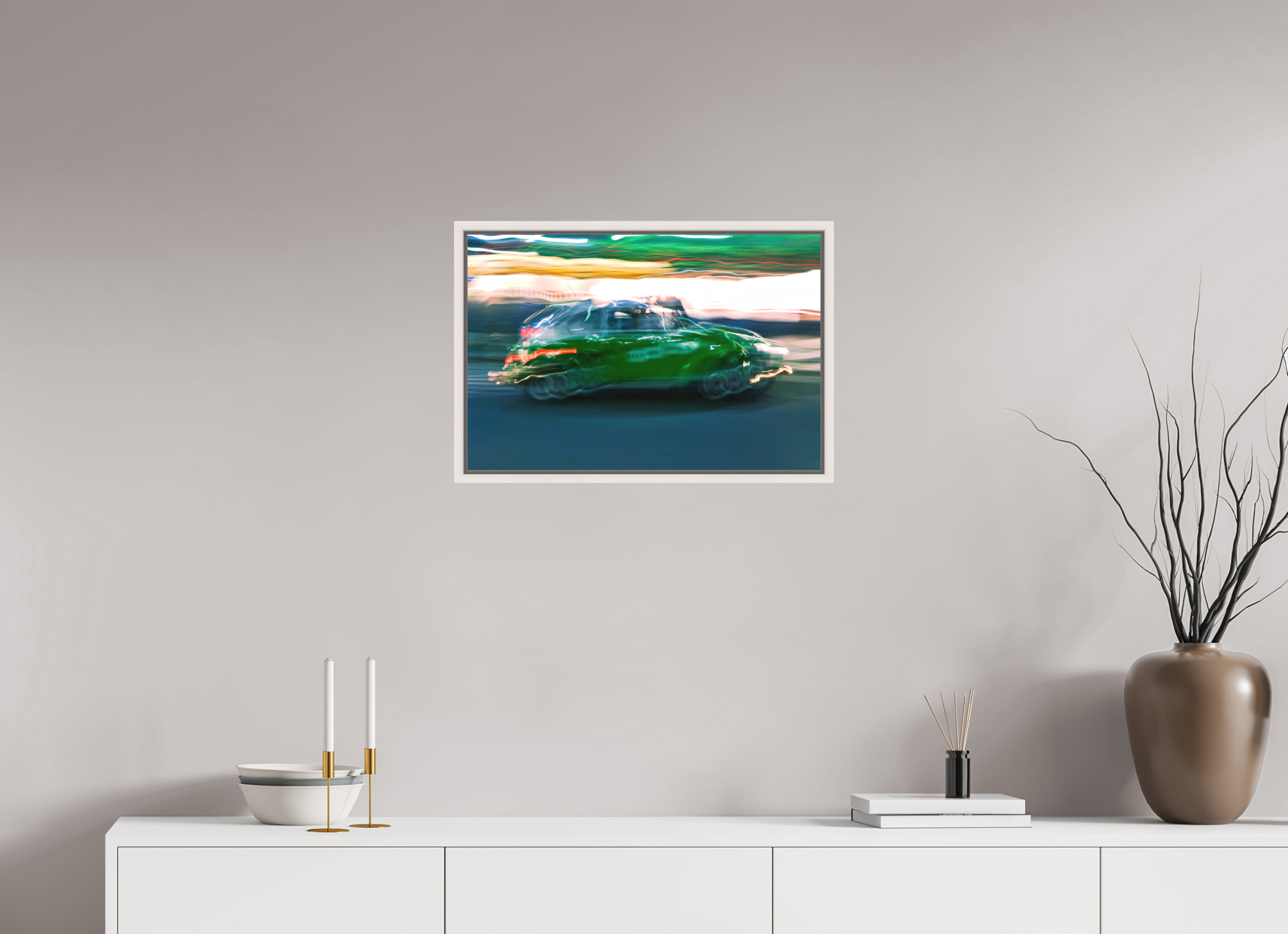 60 x 40 cm, Fine Art Print - Infinity Rag Photo 2 - Ame case 15mm - mapple white Taxi driver D-MX (Kopie)