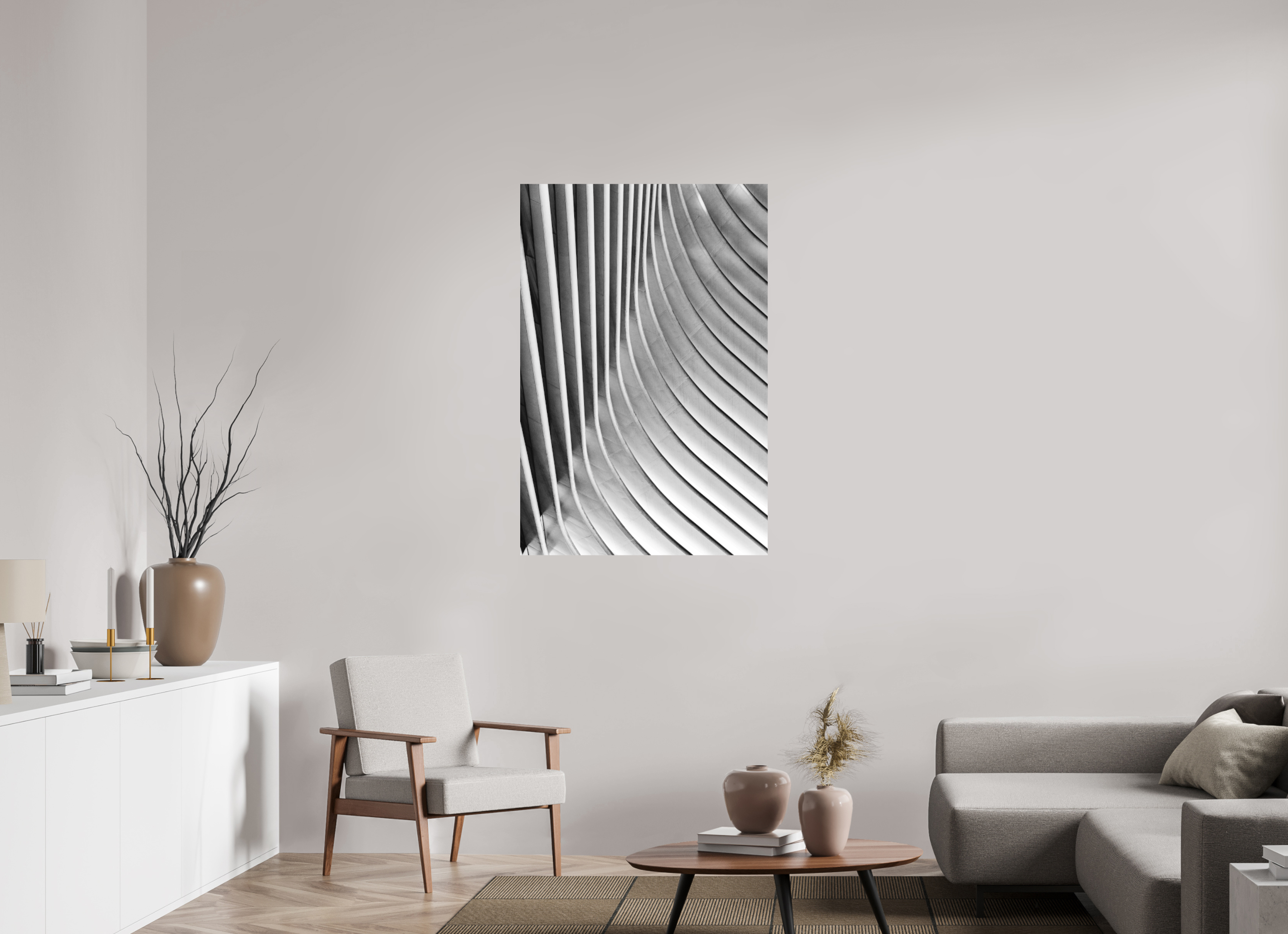 80 x 120 cm, Fine Art Print - Infinity Rag Photo 2 - on Alu Dibond Oculus, Ground Zero Station 3