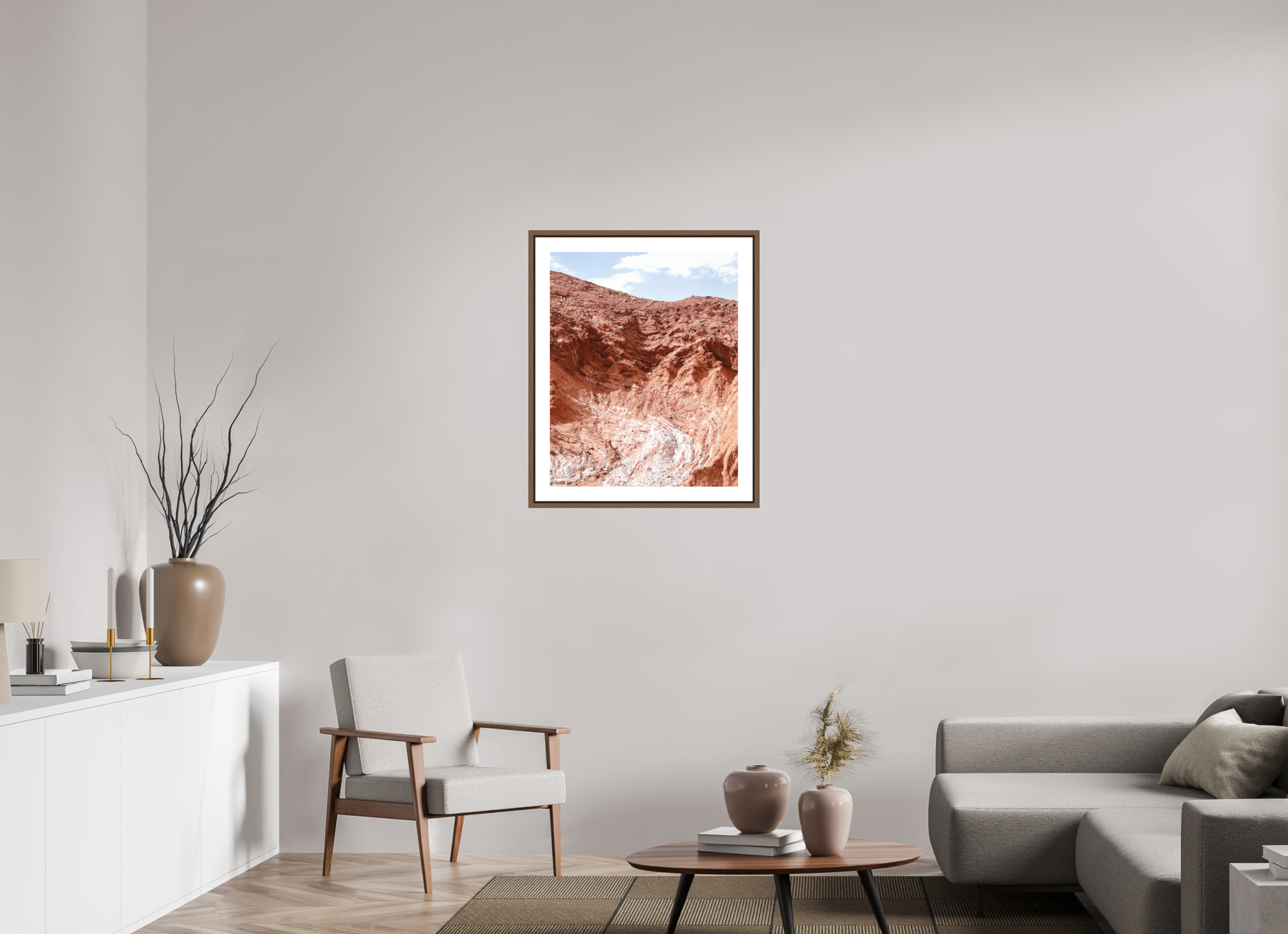 60 x 75 cm, Fine Art Print - Infinity Rag Photo 2 - border 5cm- Ame case 15mm - walnut Atlas, Marocco 3