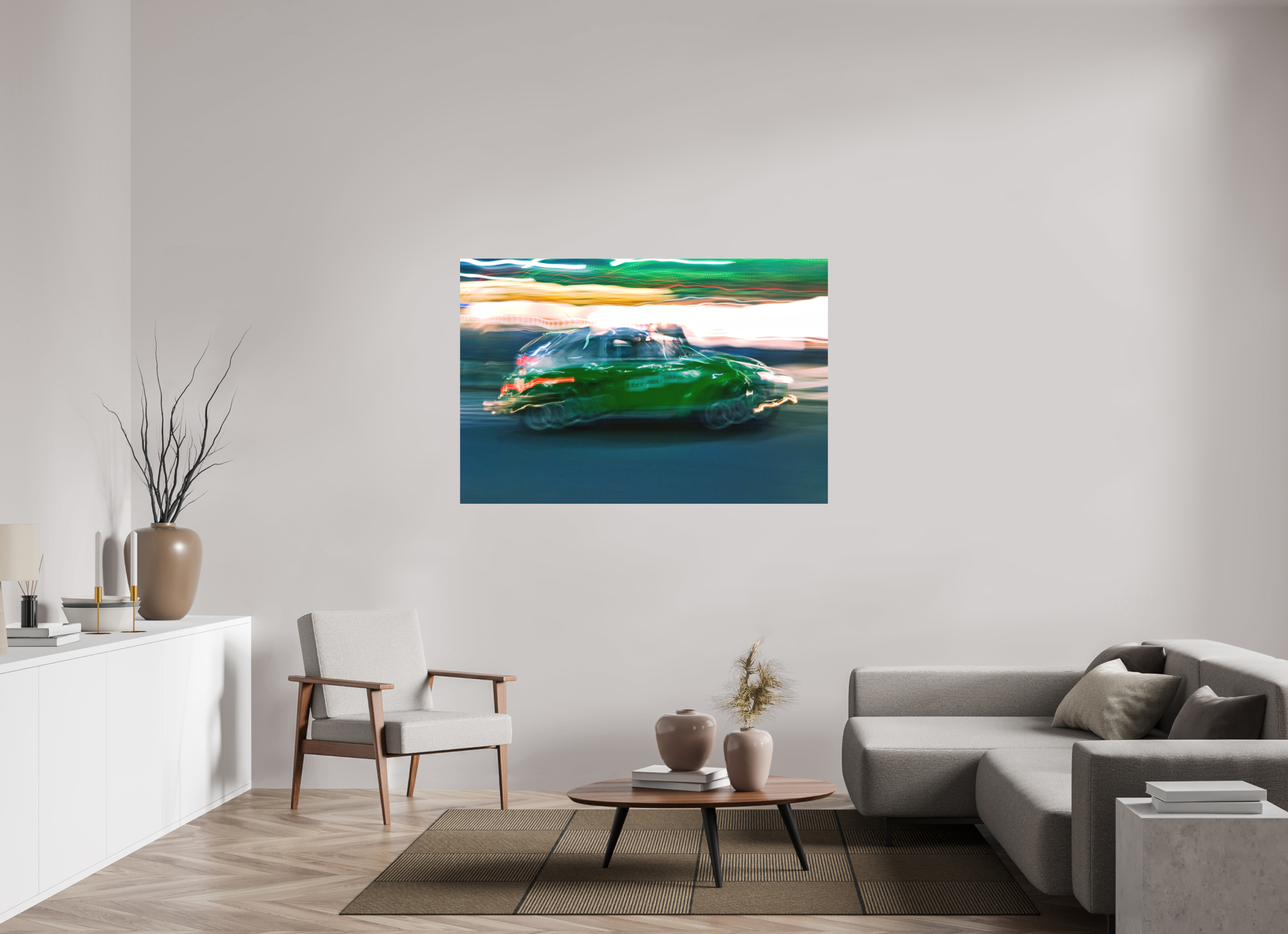 150 x 100 cm, Fine Art Print - Infinity Rag Photo 2 - on Alu Dibond Taxi driver D-MX (Kopie)