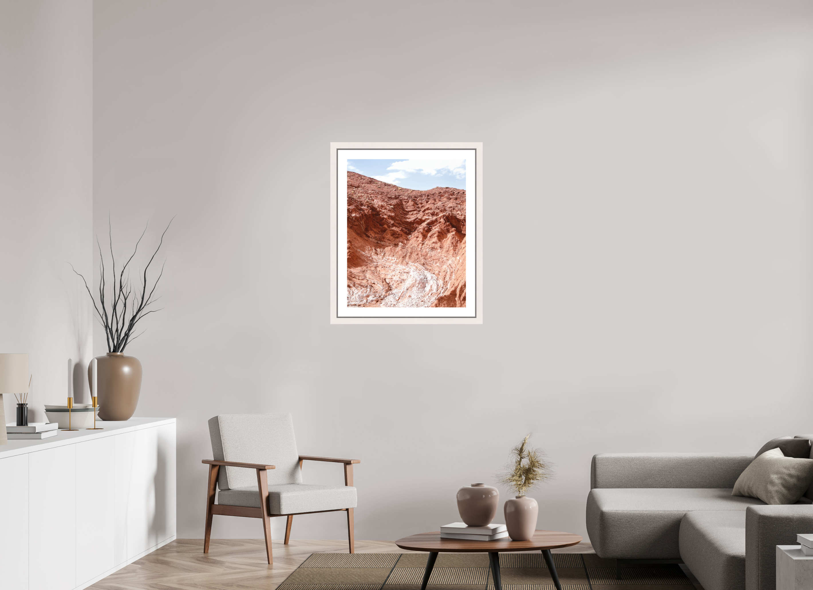 60 x 75 cm, Fine Art Print - Infinity Rag Photo 2 - border 5cm- Ame case 31mm - mapple white Atlas, Marocco 3