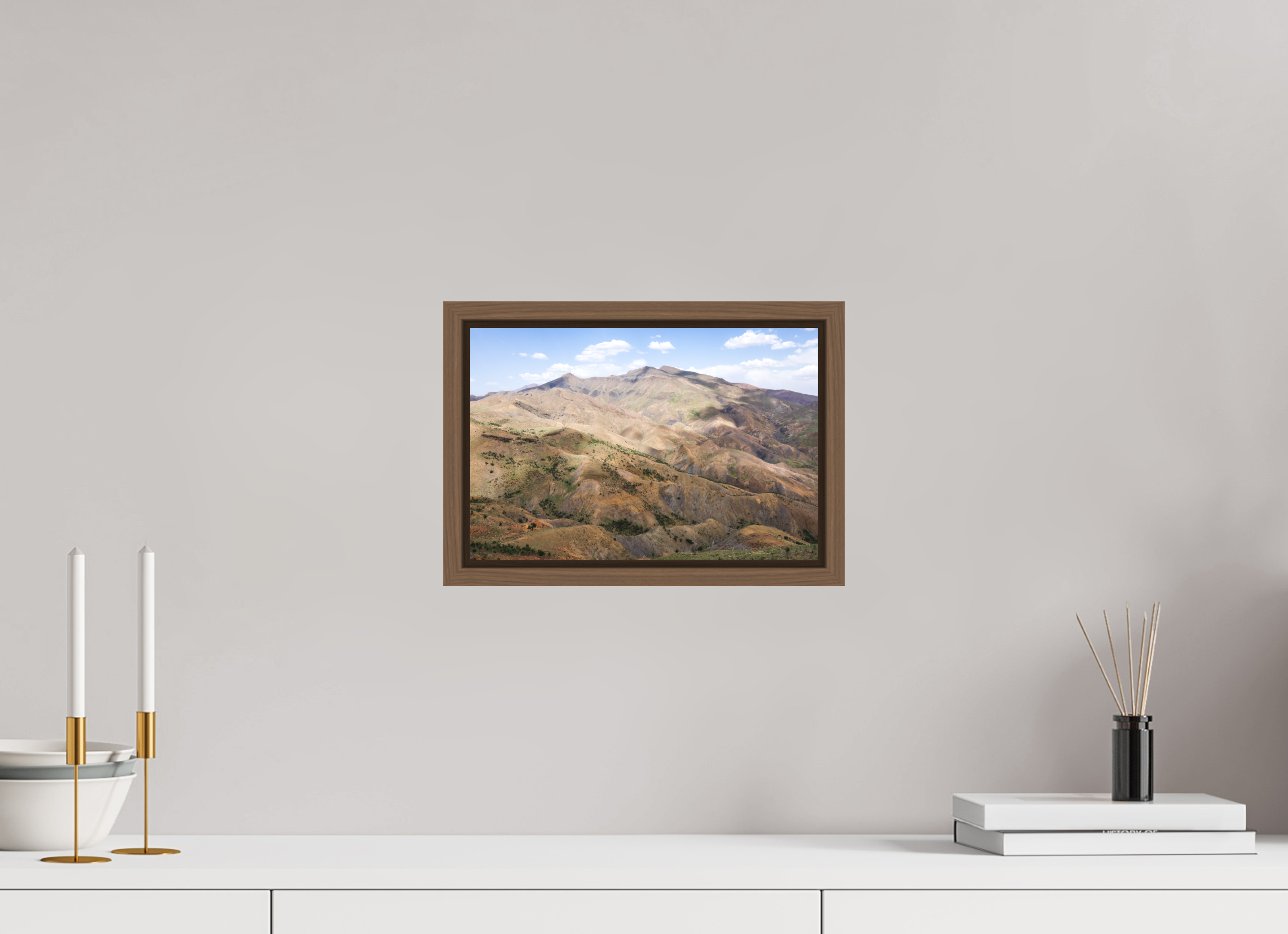 30 x 20 cm, Fine Art Print - Infinity Rag Photo 2 - Ame case 15mm - walnut Atlas from Marocco