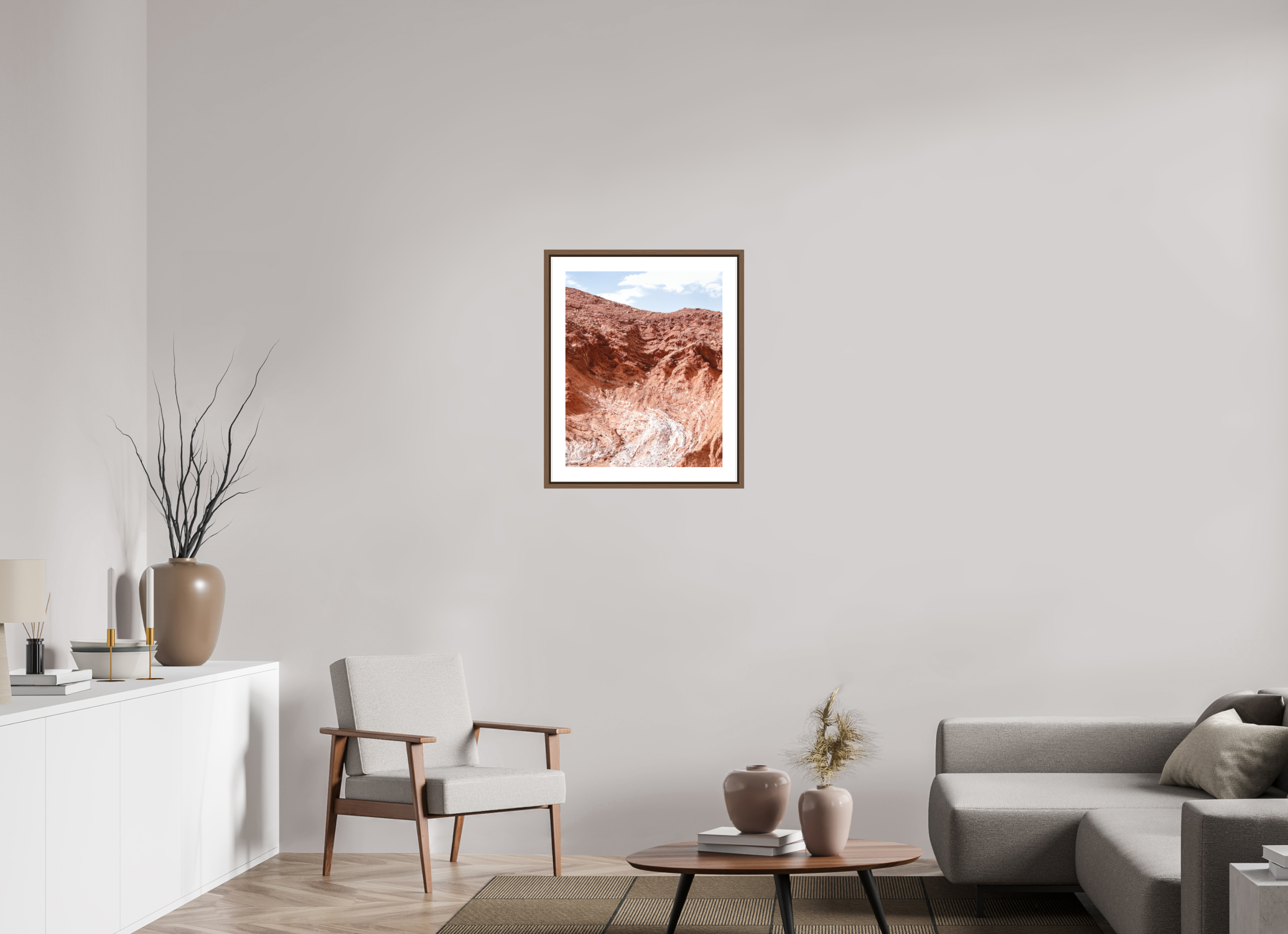 50 x 62,5 cm, Fine Art Print - Infinity Rag Photo 2 - border 5cm- Ame case 15mm - walnut Atlas, Marocco 3