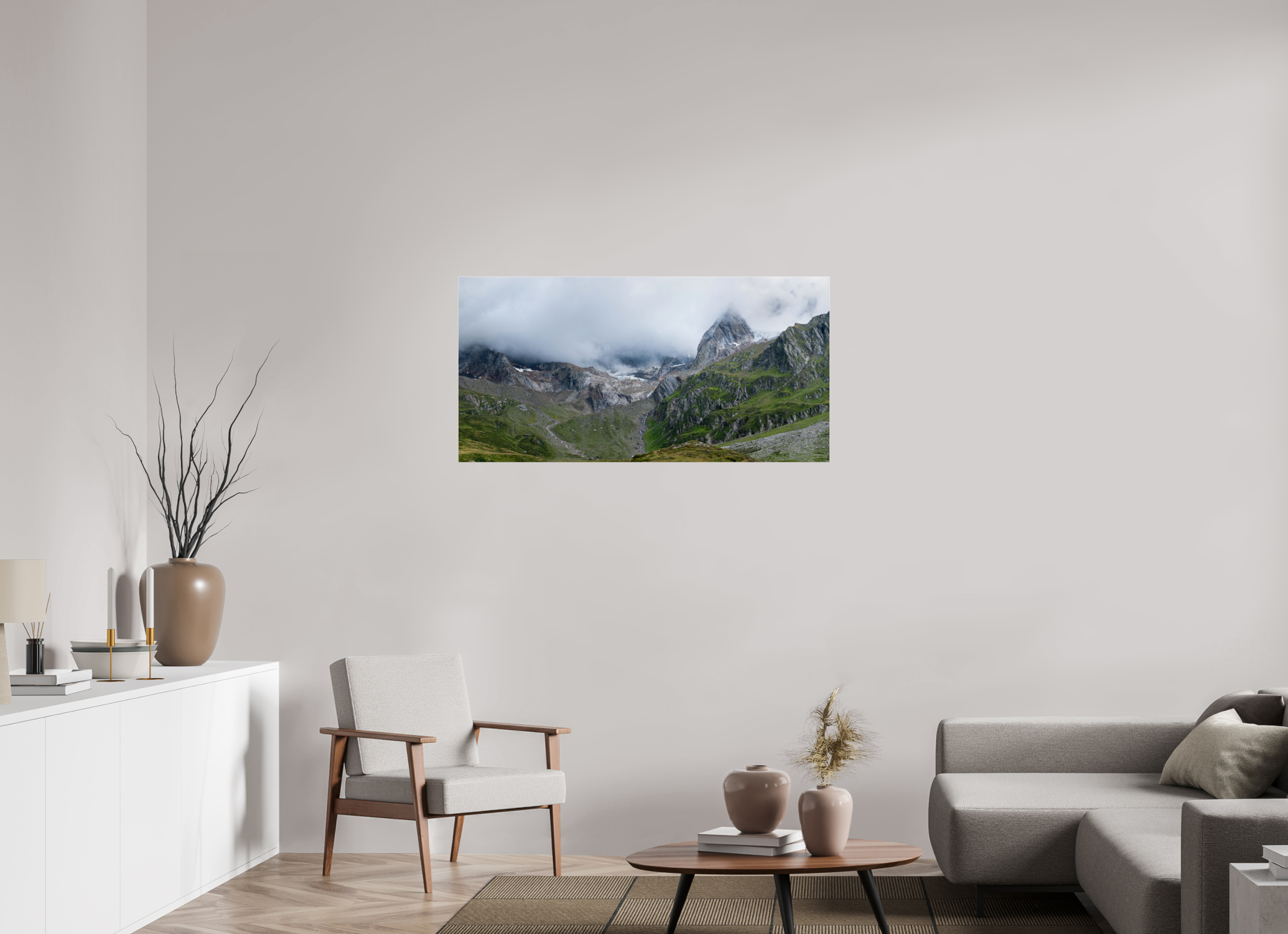 120 x 60 cm, Acrylic glossy 2mm South Tyrol 1/2