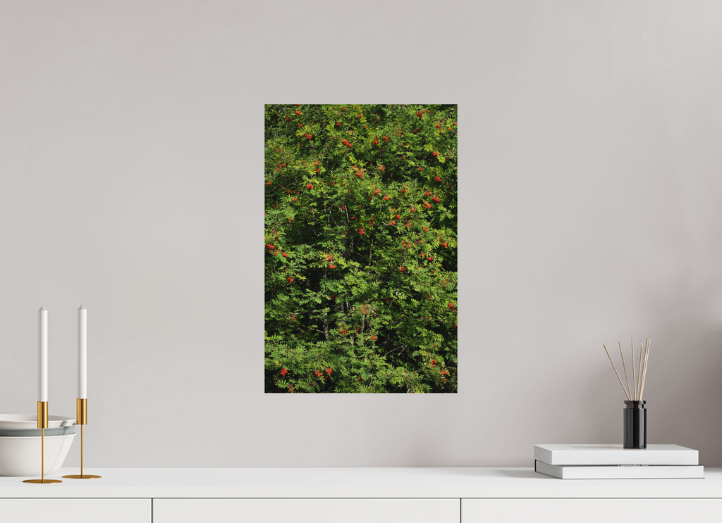 30 x 45 cm, Photo print Matt on Alu Dibond Red Dots