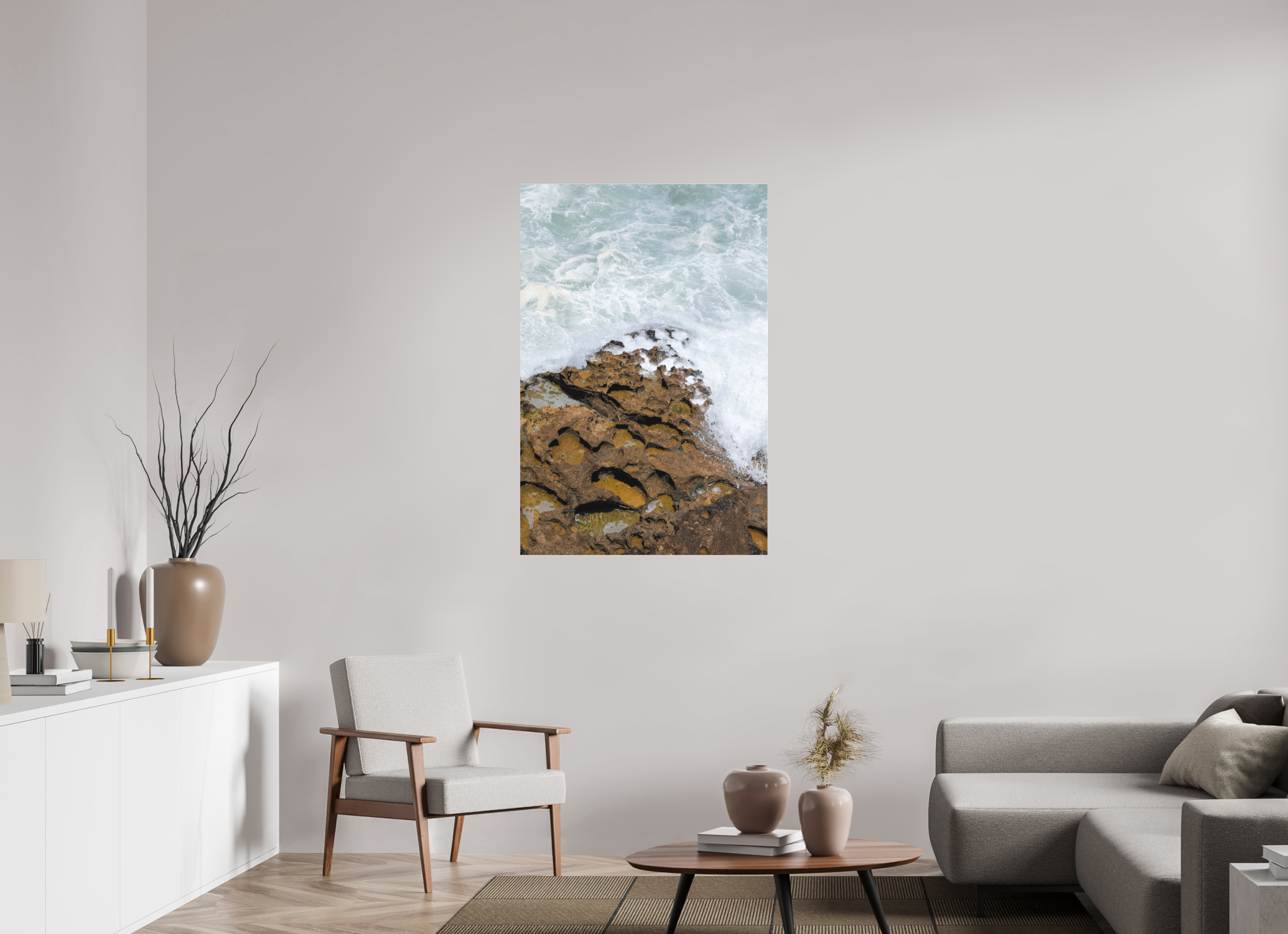 80 x 120 cm, Acrylic Matt 2mm Earth & Sea