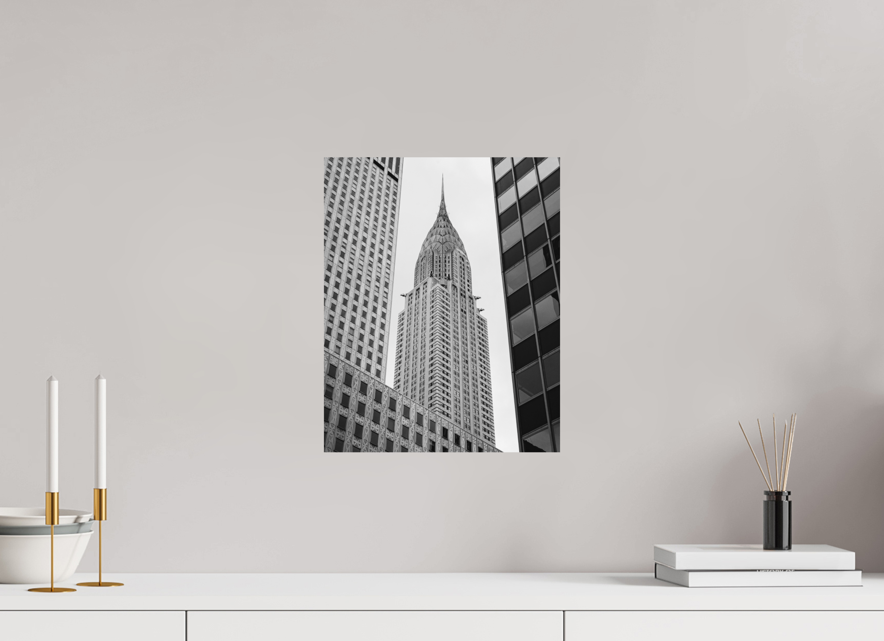 30 x 37,5 cm, Fine Art Print - Infinity Rag Photo 2 - on Alu Dibond Chrysler Building