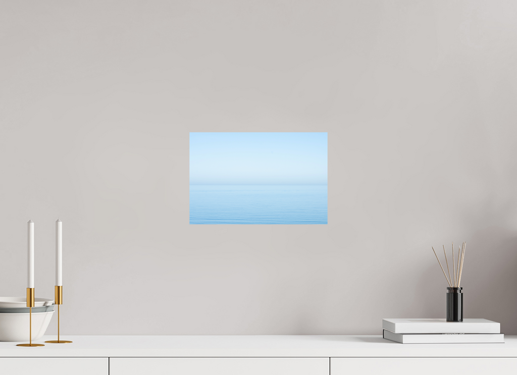30 x 20 cm, Photo print Matt on Alu Dibond The sea Manche 2