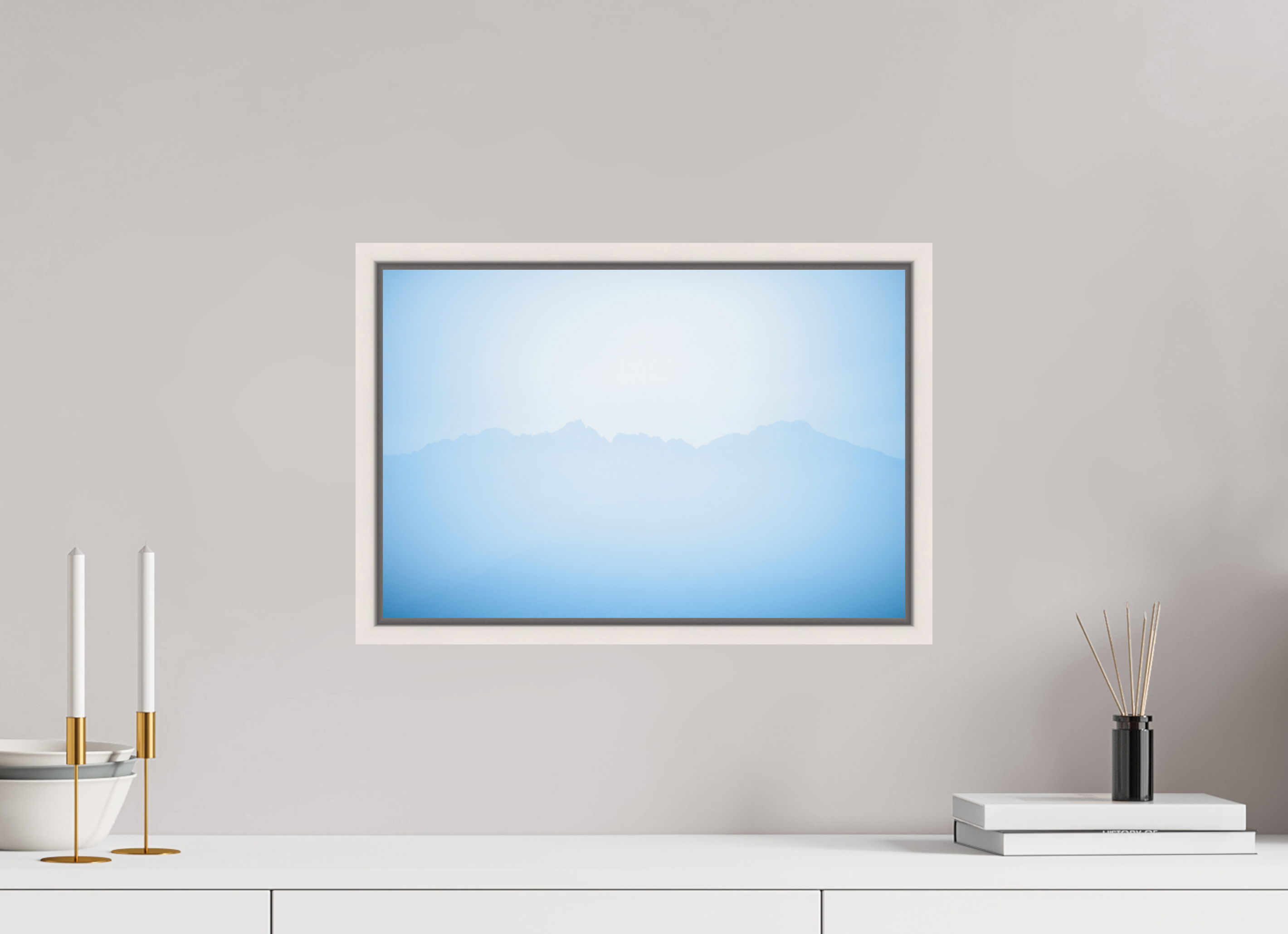 45 x 30 cm, Fine Art Print - Infinity Rag Photo 2 - Ame case 15mm - mapple white Mountains of Como Lac