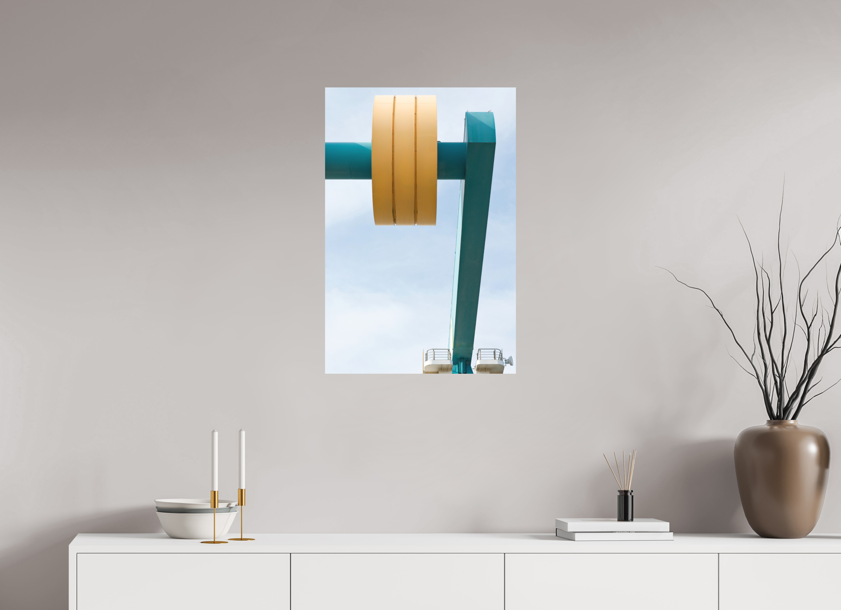 50 x 75 cm, Fine Art Print - Infinity Rag Photo 2 - on Alu Dibond Counterweight