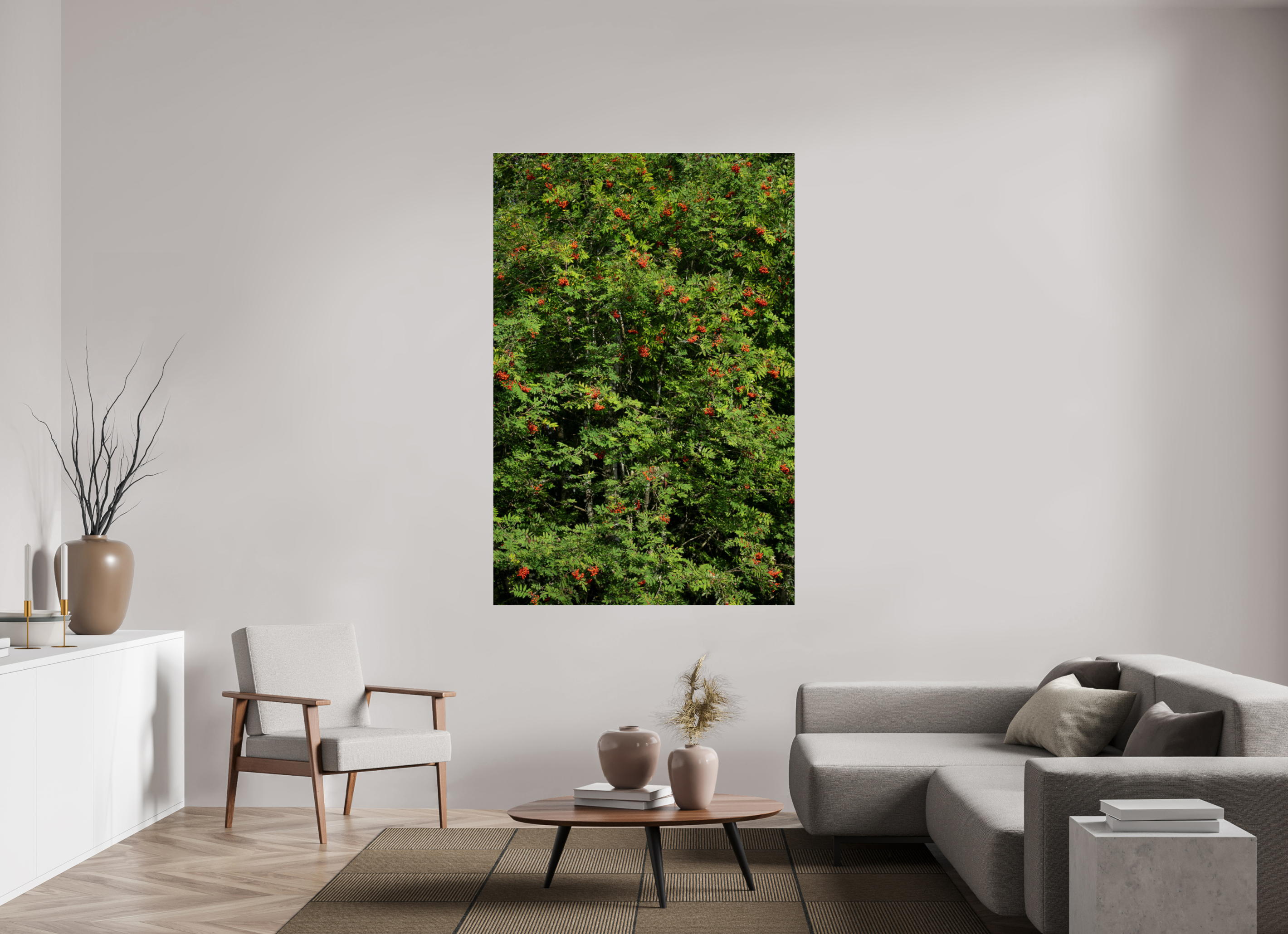 120 x 180 cm, Acrylic glossy 2mm Red Dots