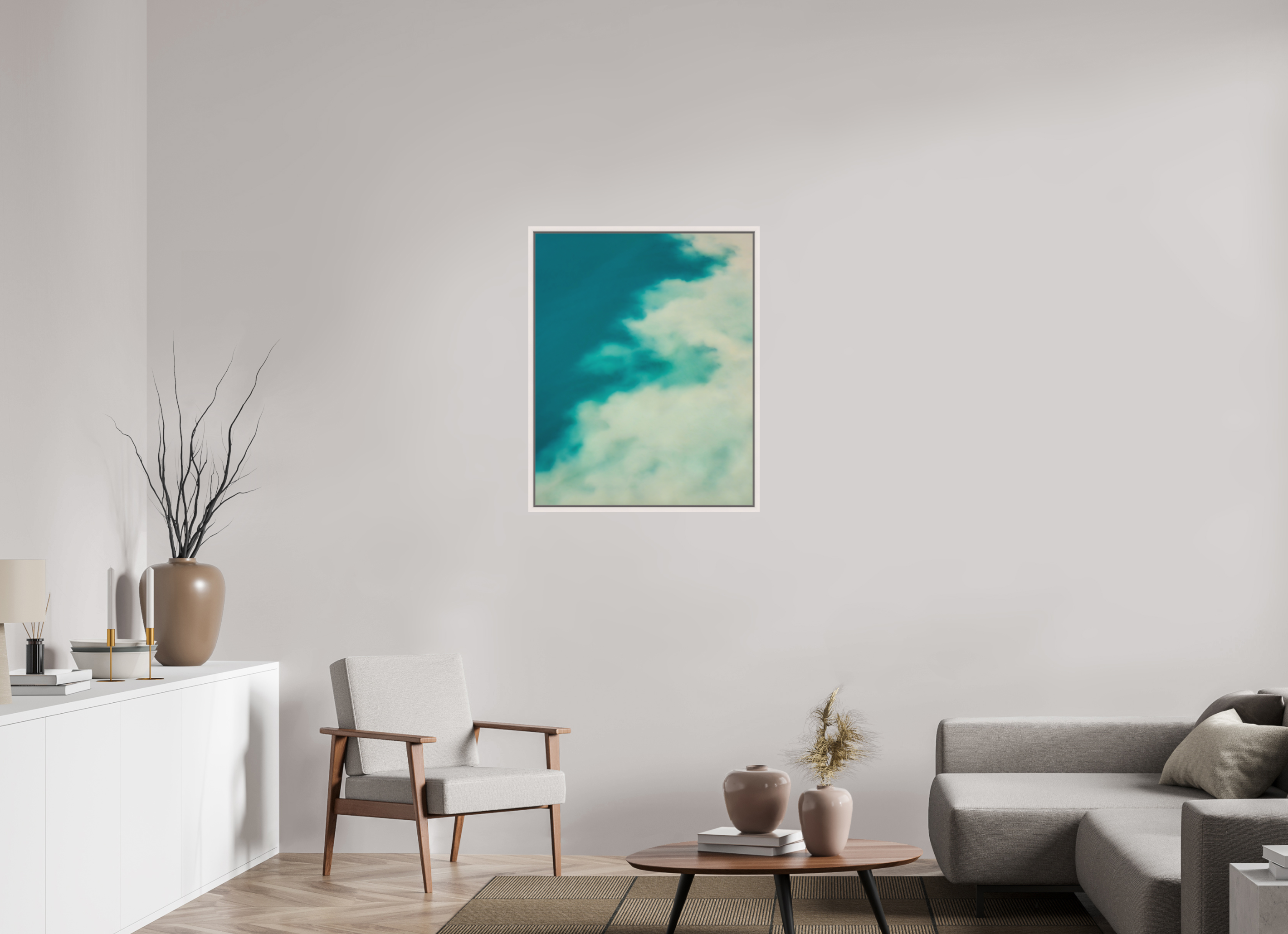 70 x 87,5 cm, Fine Art Print - Infinity Rag Photo 2 - Ame case 15mm - mapple white Mingle