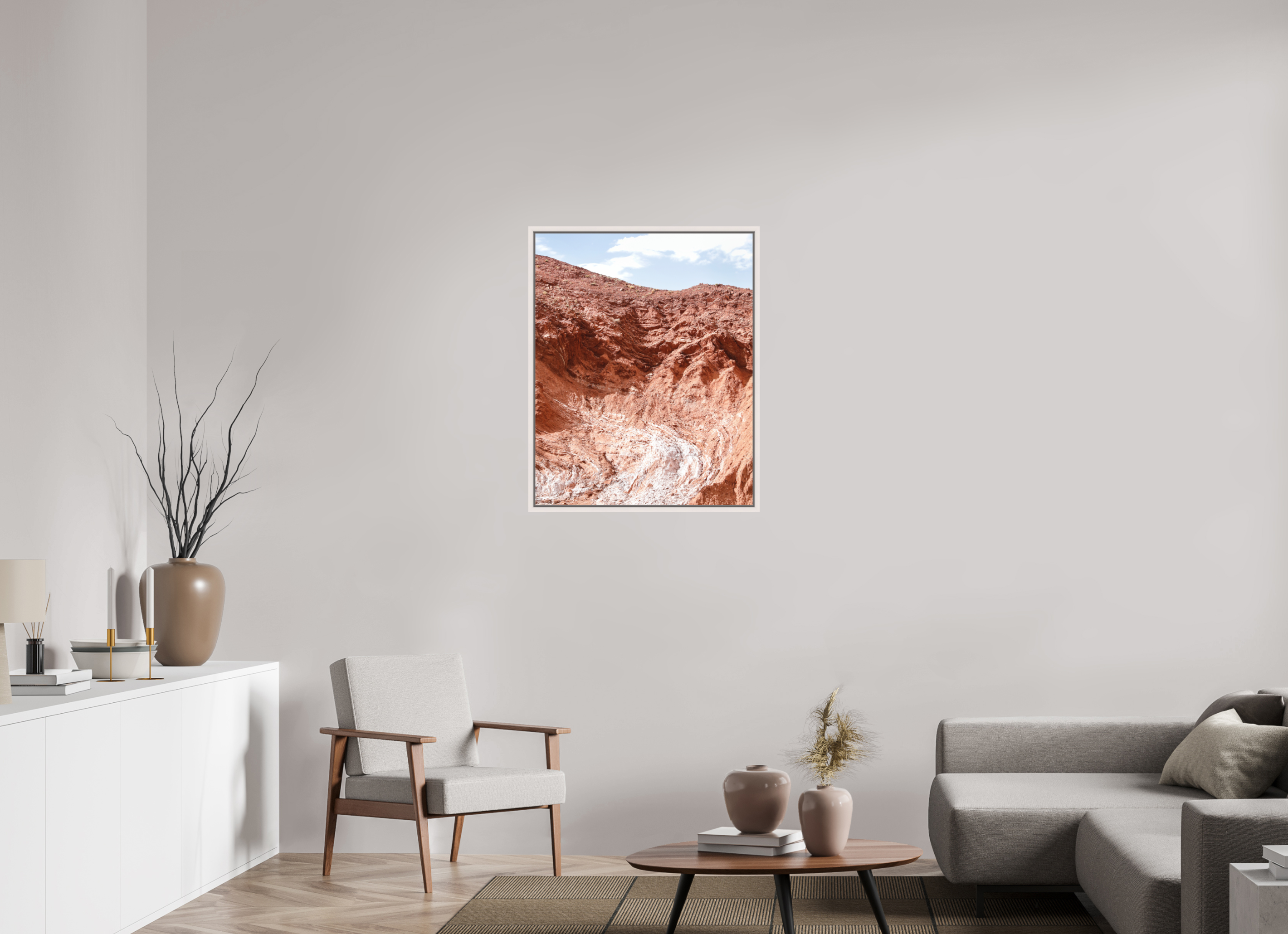 70 x 87,5 cm, Fine Art Print - Infinity Rag Photo 2 - Ame case 15mm - mapple white Atlas, Marocco 3