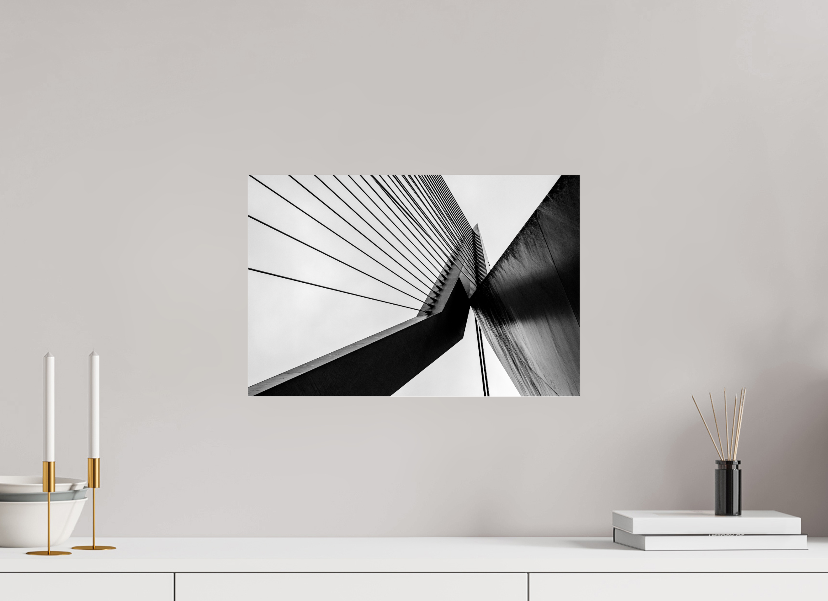 45 x 30 cm, Acrylic glossy 2mm Triangle