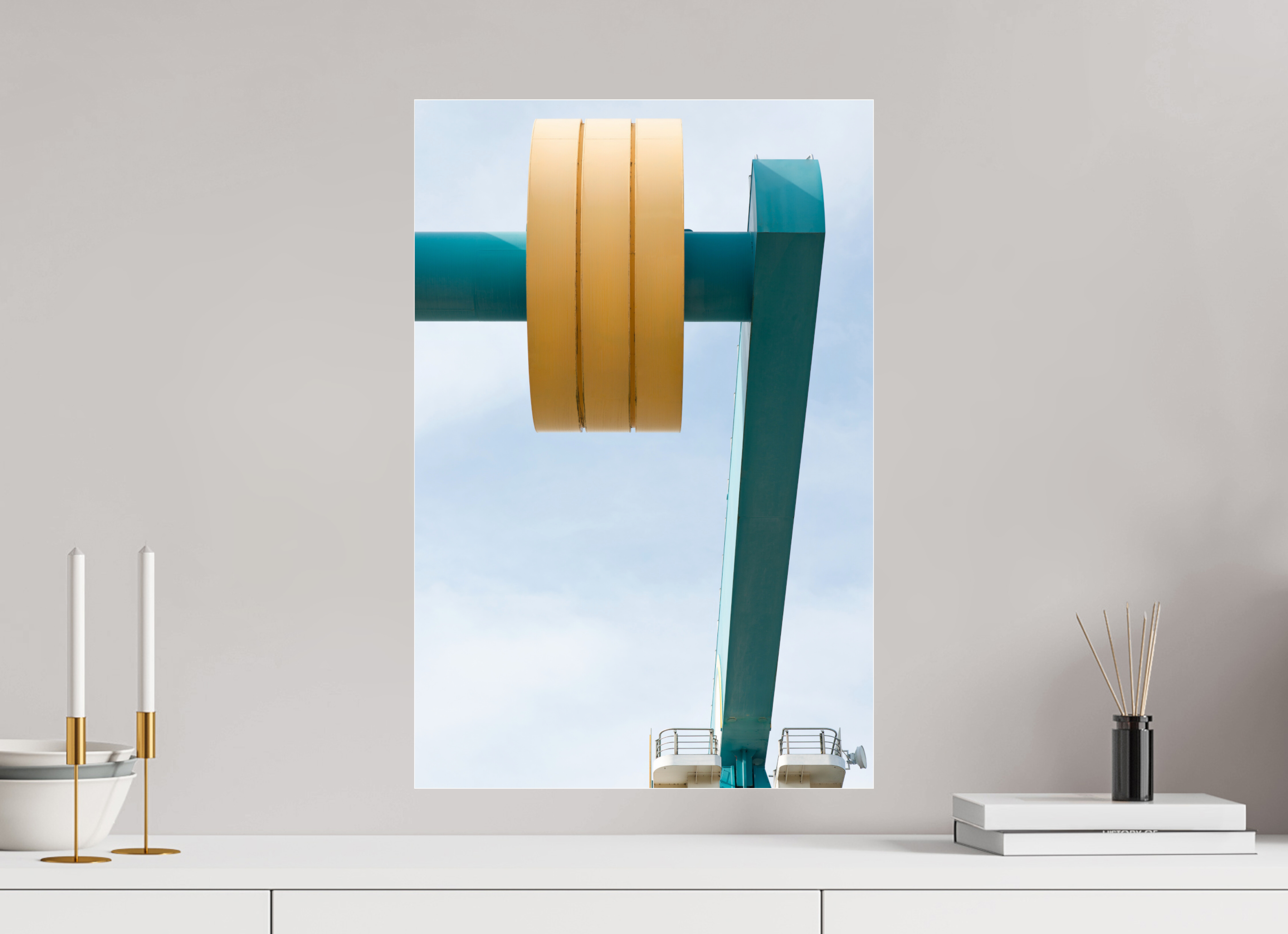 40 x 60 cm, Acrylic glossy 2mm Counterweight