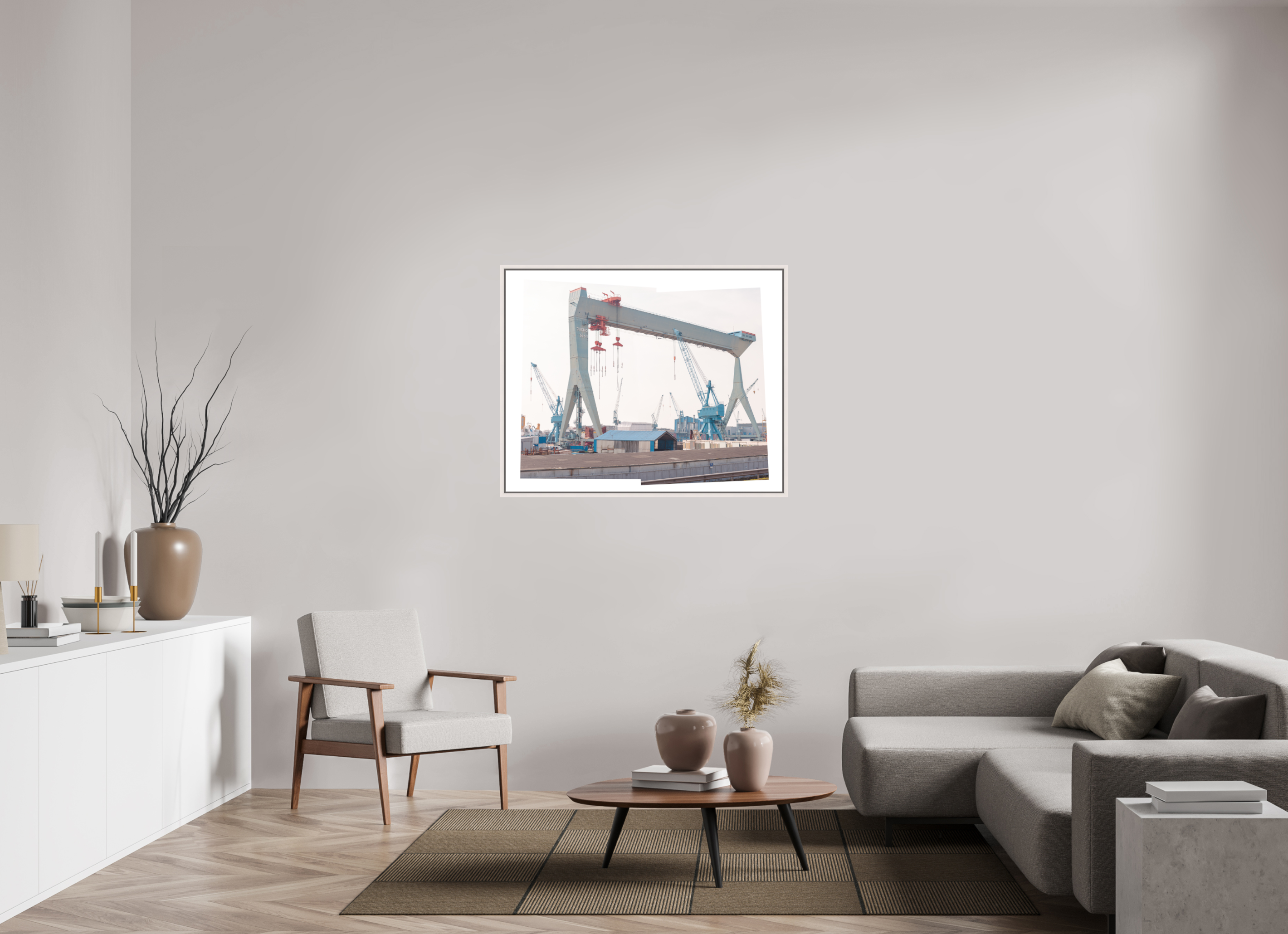 112,5 x 90 cm, Fine Art Canson Infinity Rag Basel 15mm White Jocho_Portalkran_Hamburg