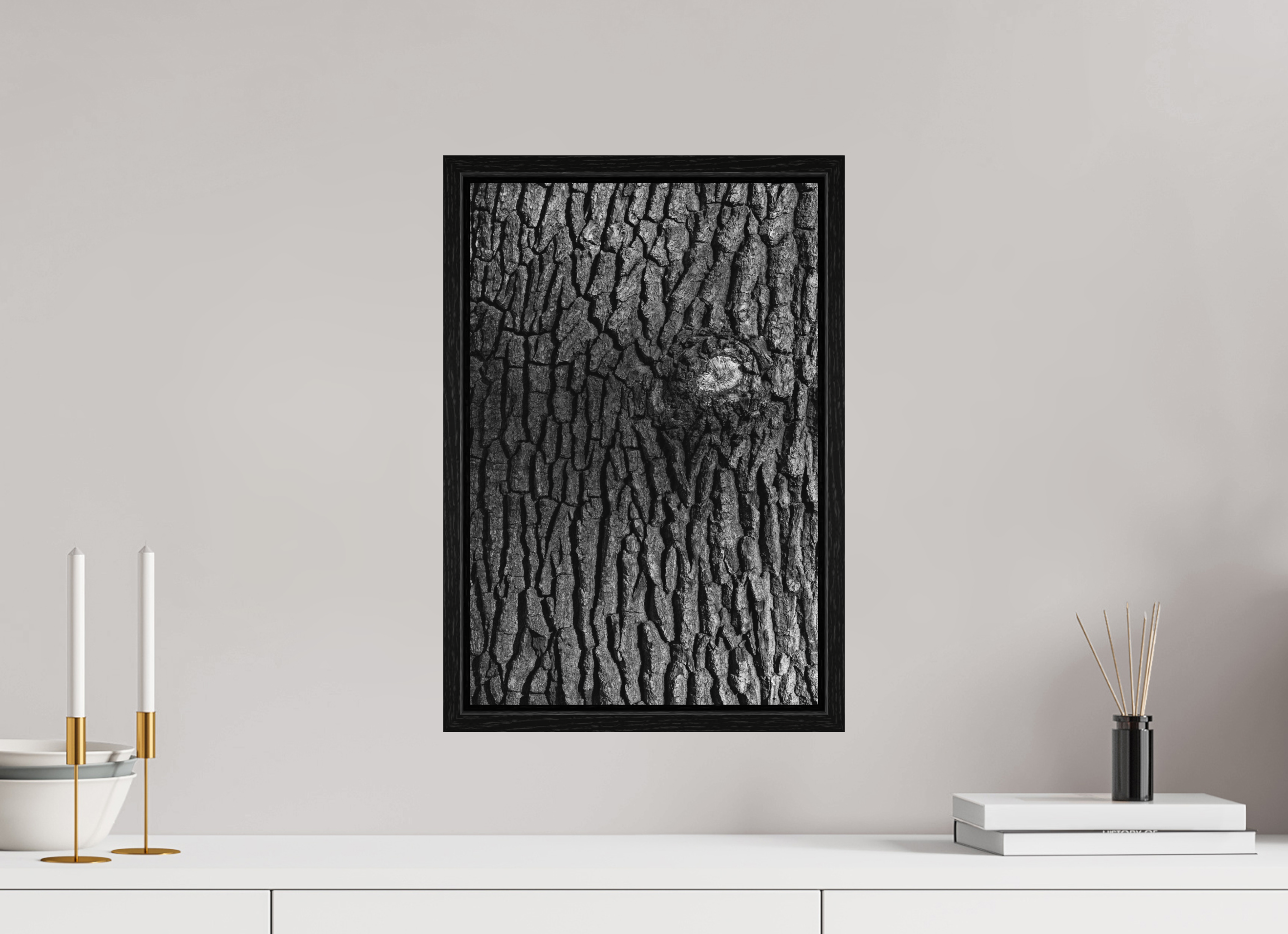 30 x 45 cm, Fine Art Print - Infinity Rag Photo 2 - Ame case 15mm - oak black Tree skin 2